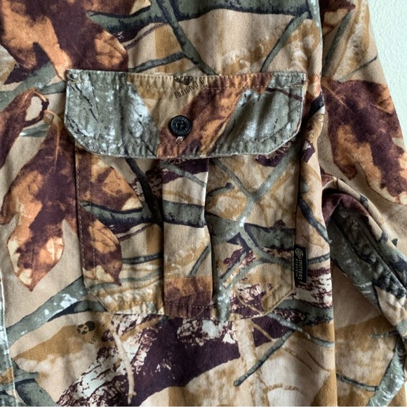 Outfitter’s Ridge Woodland Men’s Long Sleeve Shirt Size Large - Picture 9 of 12